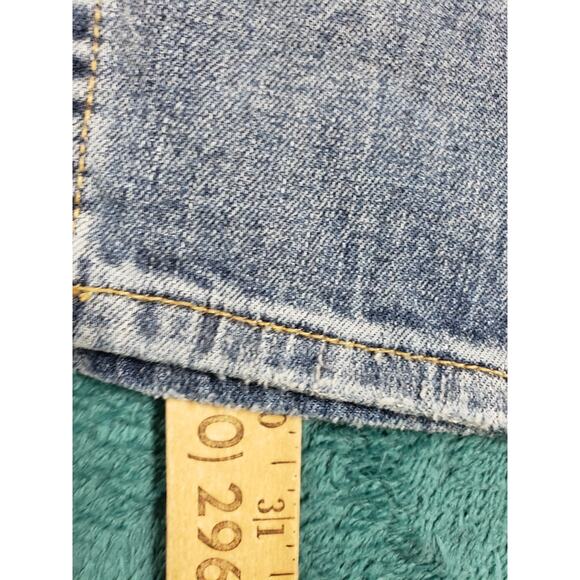 H&M Jeans Size 24 Womens Blue Stretch Pants Denim Mid Rise Ladies Skinny NWT - Picture 10 of 15